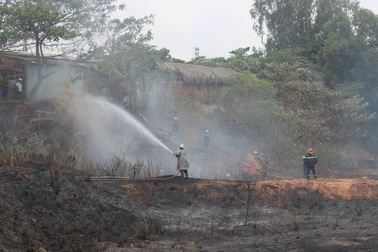 Rừng cỏ phát hỏa, bãi giữ xe vi phạm “suýt” gặp nguy