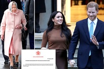 Hoàng gia Anh “bị sốc, tổn thương” vì vợ chồng Hoàng tử Harry đột ngột rút lui