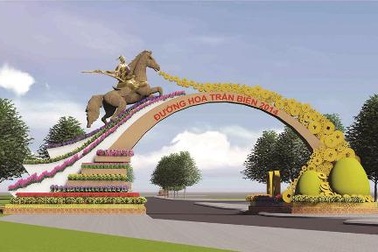 Đồng Nai tổ chức Đường hoa Trấn Biên đón Tết