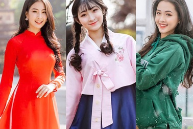 Lời chúc năm mới Canh Tý của hoa khôi sinh viên gửi tới độc giả Dân trí