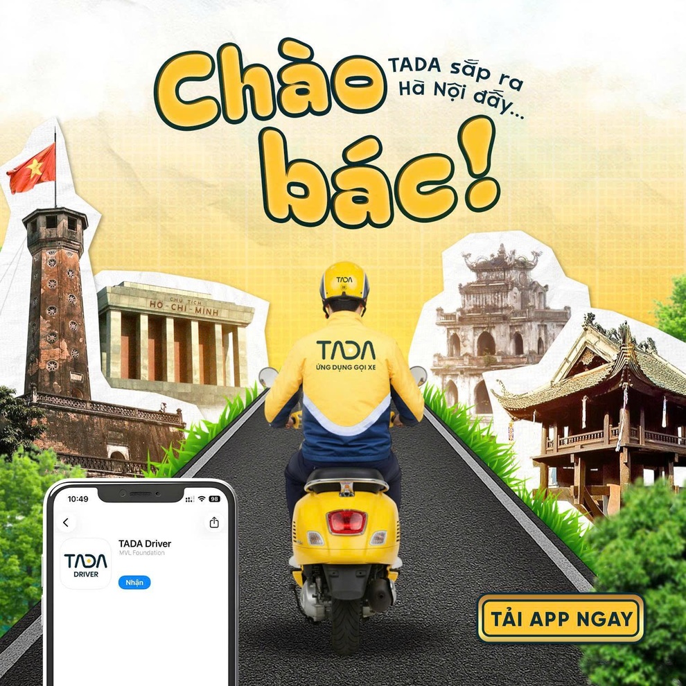 TADA mang chính sách chiết khấu 0% đến với tài xế Hà Nội - 2