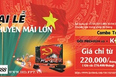 Truyền Hình FPT: Khuyến Mãi Lớn Mừng Đại Lễ