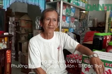 Ông Nguyễn Văn Tư, nói về việc hiến đất xây mộ cho người nghèo