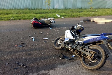 Gặp tai nạn trên đường đến trường, một thầy giáo tử vong