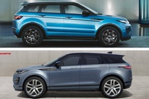 So sánh Range Rover Evoque thế hệ mới và cũ