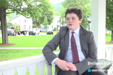 Cậu bé Mỹ 13 tuổi tranh cử ghế thống đốc bang