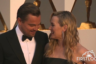 Kate Winslet và Leonardo DiCaprio dự giải Oscar