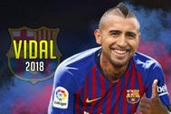 Barcelona chính thức xác nhận sở hữu Arturo Vidal