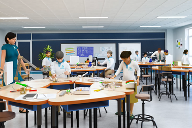 Ngôi trường “học tri thức, rèn thể chất, cảm nghệ thuật” ở khu Đông Bắc TP.HCM