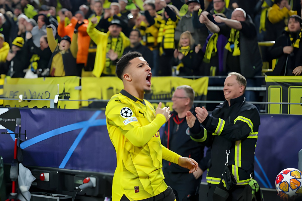 Sancho, Reus tỏa sáng đưa Dortmund vào tứ kết Champions League | Báo Dân trí