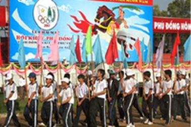 12.000 vận động viên tham gia Hội khoẻ phù đổng 