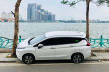 Pha đỗ xe siêu hẹp giữa hai gốc cây khiến cộng đồng mạng "dậy sóng"