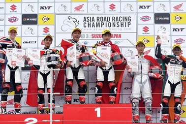 Tay đua Việt Nam chiến thắng tại giải đua xe quốc tế