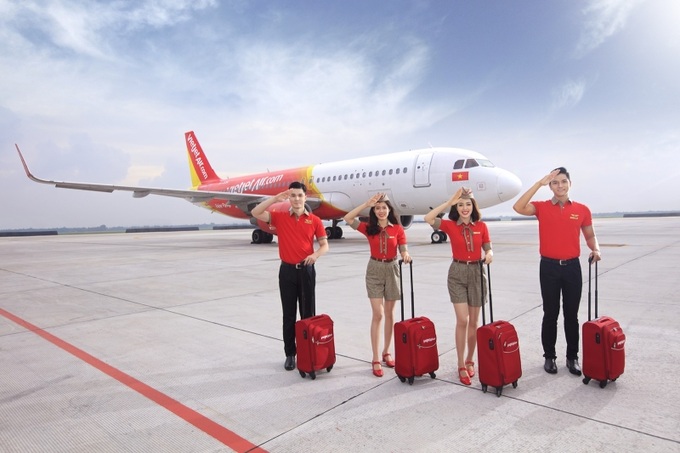 Vietjet mở bán vé bay Tết Nguyên đán giá ưu đãi chỉ từ 619.000 đồng.
