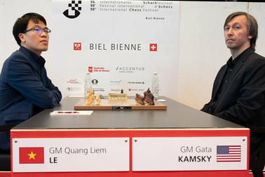 Lê Quang Liêm thua nhà vô địch World Cup cờ vua 2007