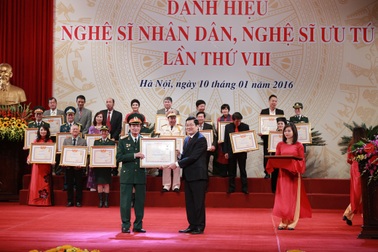 391 nghệ sĩ chính thức được truy tặng, phong tặng Nghệ sĩ Nhân dân, Nghệ sĩ Ưu tú