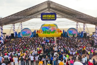 Hàng nghìn học sinh tham gia ngày hội Sân chơi sáng tạo