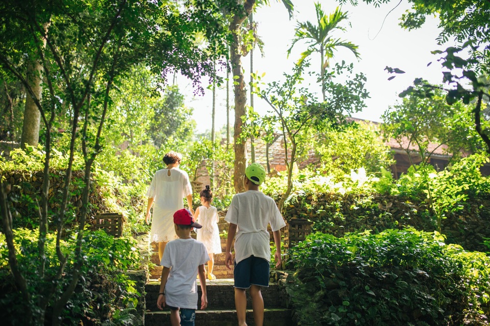 Ngôi nhà trong mơ trên đỉnh núi gần Hà Nội: Cá đầy ao, vườn đầy hoa trái - 14 Ngôi nhà trong mơ trên đỉnh núi gần Hà Nội: Cá đầy ao, vườn đầy hoa trái - 14