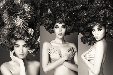 Hàng loạt người đẹp Việt khoe ảnh bán khỏa thân