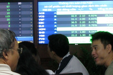 Khối lượng giao dịch đột biến, VN-Index tăng hơn 8 điểm