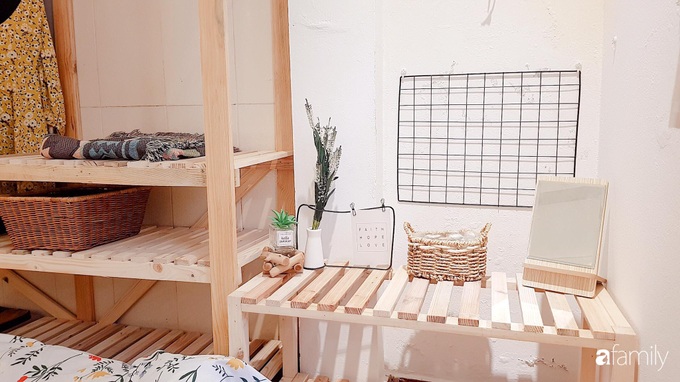 Bị sốc nặng khi nhìn lần đầu tiên nhìn căn hộ 20m², cô gái 9X Hà Nội lập kế hoạch décor đẹp mỹ mãn với chi phí dưới 10 triệu đồng - Ảnh 9. Bị sốc nặng khi nhìn lần đầu tiên nhìn căn hộ 20m², cô gái 9X Hà Nội lập kế hoạch décor đẹp mỹ mãn với chi phí dưới 10 triệu đồng - Ảnh 9.