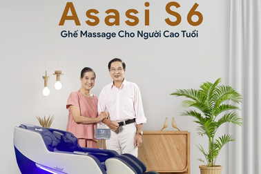 Okasa ra mắt ghế massage Asasi S6 cho người già