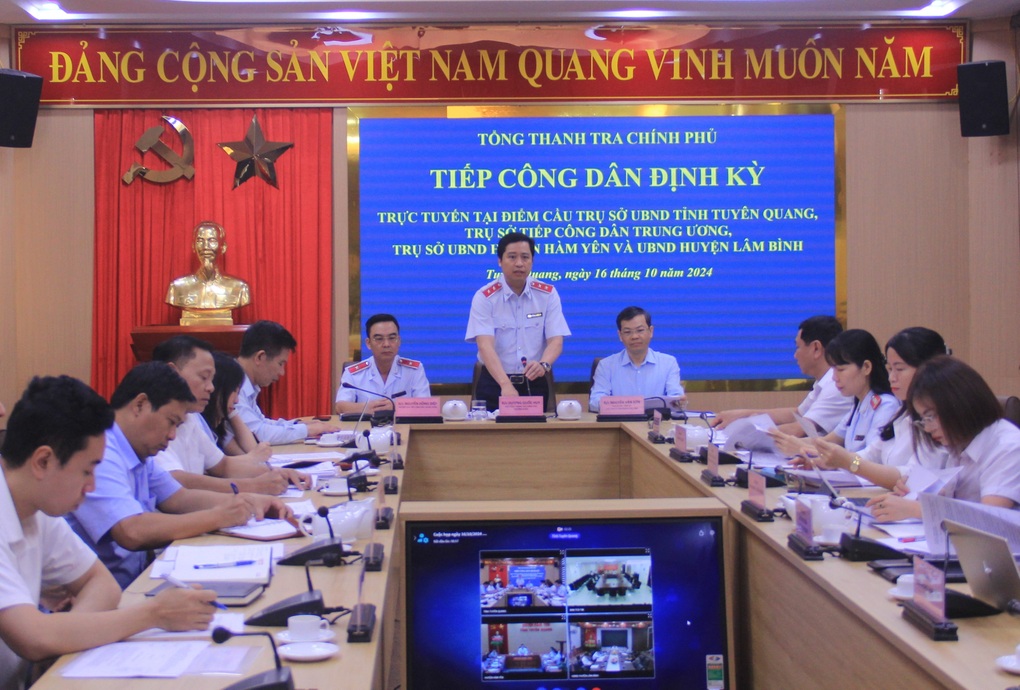Thanh tra Chính phủ chỉ đạo giải quyết 2 vụ việc nóng ở Tuyên Quang - 1 Thanh tra Chính phủ chỉ đạo giải quyết 2 vụ việc nóng ở Tuyên Quang - 1