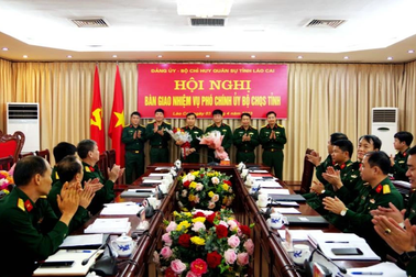 Phó chính ủy Bộ CHQS tỉnh Lào Cai được bổ nhiệm làm Chính ủy  Điện Biên