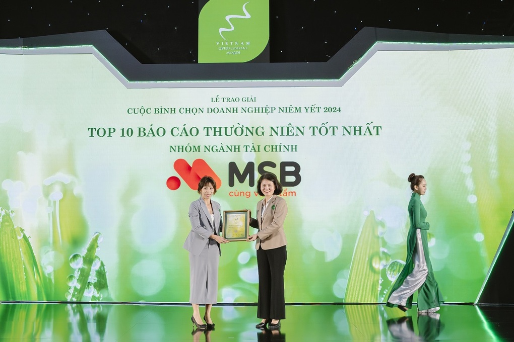 MSB lần thứ 2 vào Top 10 báo cáo thường niên tốt nhất - nhóm ngành tài chính - 1 MSB lần thứ 2 vào Top 10 báo cáo thường niên tốt nhất - nhóm ngành tài chính - 1
