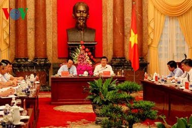 Chủ tịch nước làm việc với Liên đoàn Luật sư Việt Nam