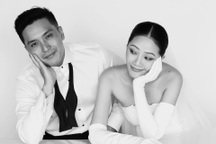 Liêu Hà Trinh cùng chồng chụp 100 bộ ảnh, ảnh cưới cuối cùng gây bất ngờ