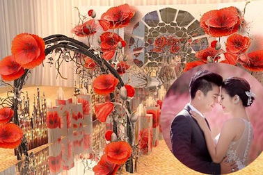 Vân Trang và cả gia đình chuẩn bị cho lễ cưới cầu kỳ