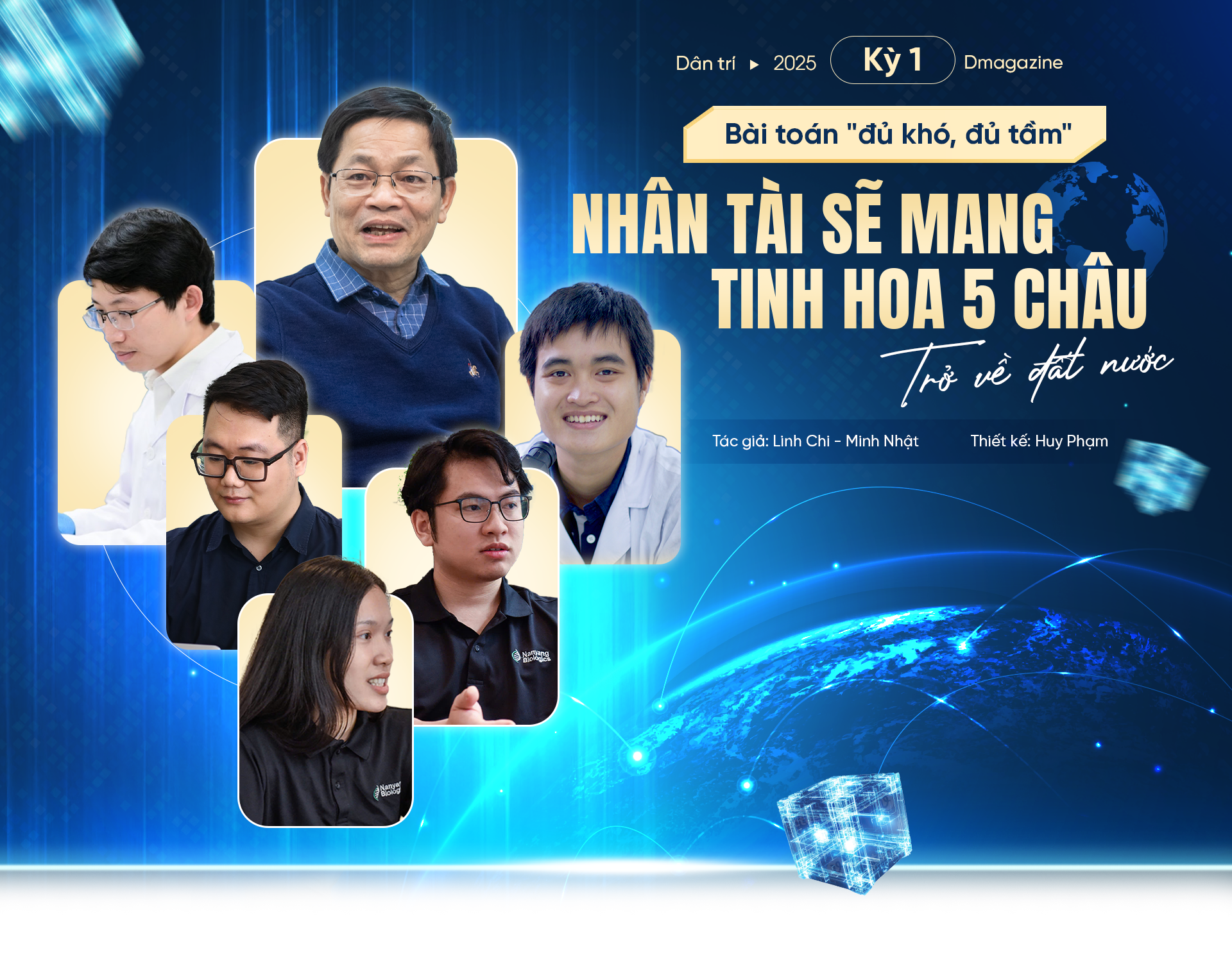 Bài toán "đủ khó, đủ tầm", nhân tài sẽ mang tinh hoa 5 châu trở về đất nước