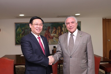 Brasil coi trọng vị thế của Việt Nam tại khu vực Đông Nam Á