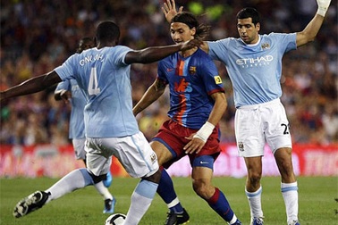 Ibrahimovic trình làng, Barca mất Joan Gamper Cup vào tay Man City