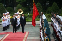 Toàn cảnh lễ đón chính thức Tổng thống Mỹ Obama tại Phủ Chủ tịch