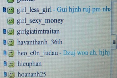 “Chat sex” tung hoành 