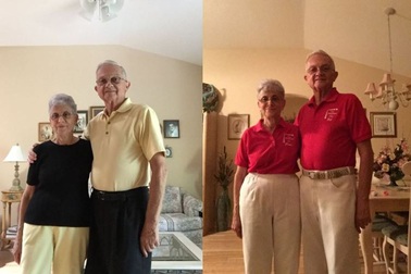 Cặp đôi lãng mạn ngày nào cũng mặc đồ giống nhau