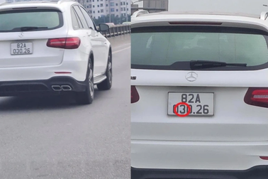 Xử "ngặt" việc dán, lắp thiết bị thay đổi biển số xe ô tô