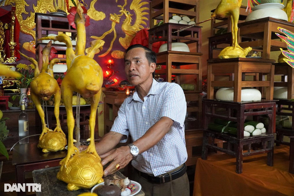 Những chú gà bay hóa phượng trên mâm cỗ rằm tháng 7 - 2 Những chú gà bay hóa phượng trên mâm cỗ rằm tháng 7 - 2