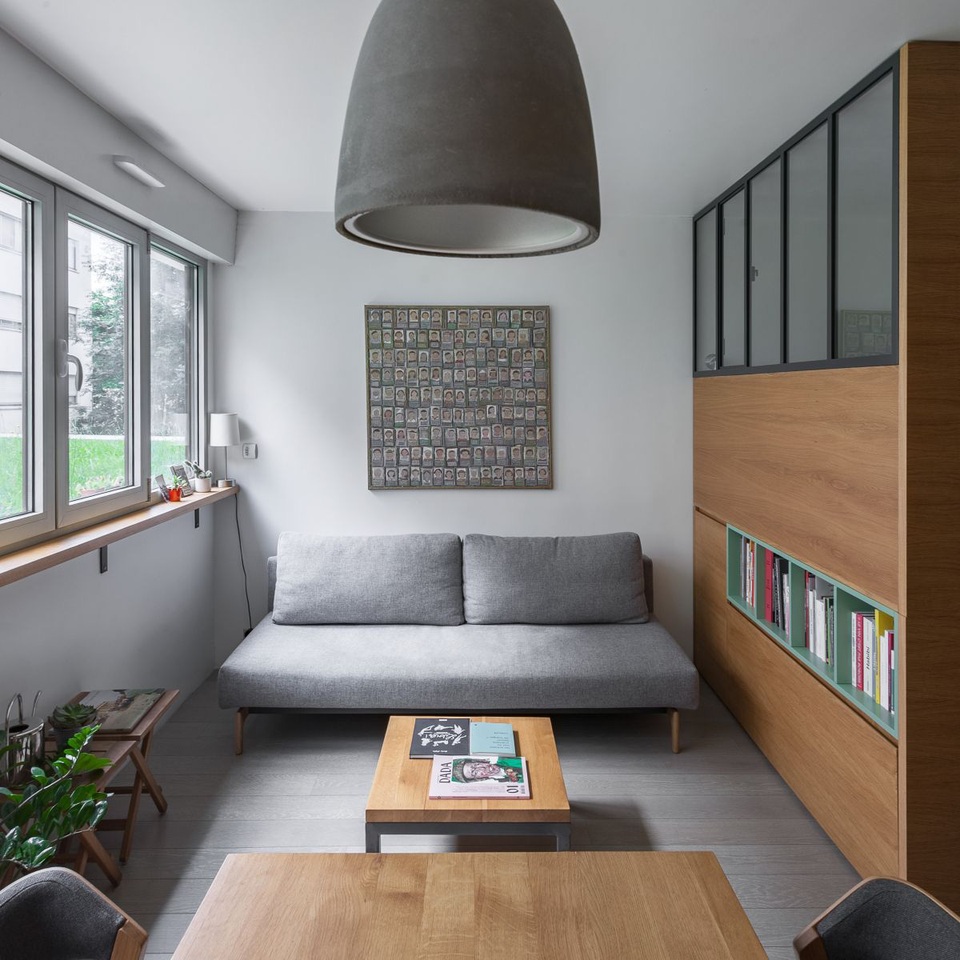 Căn hộ 30m2 nhưng thênh thang cho cả gia đình ở chỉ nhờ độc chiêu này - 7 Căn hộ 30m2 nhưng thênh thang cho cả gia đình ở chỉ nhờ độc chiêu này - 7