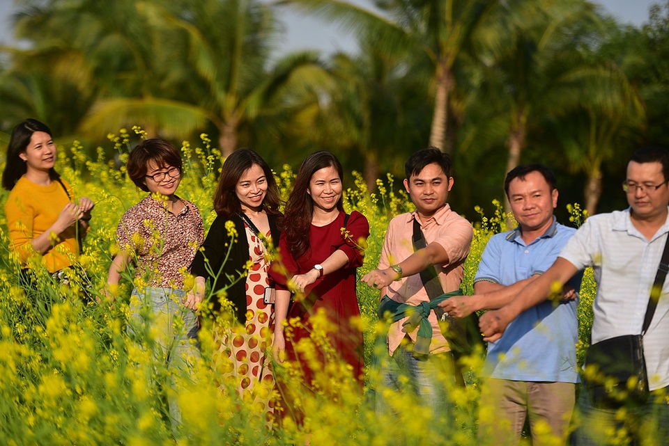 Ngỡ ngàng với cánh đồng hoa cải đẹp tựa chốn cổ tích ngay gần Hà Nội - 7 Ngỡ ngàng với cánh đồng hoa cải đẹp tựa chốn cổ tích ngay gần Hà Nội - 7