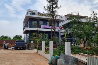 Chủ tịch TP Vĩnh Yên yêu cầu cưỡng chế các biệt thự xây dựng sai phép