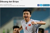 Báo Indonesia lên tiếng chê bai Văn Hậu