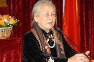 Mẹ của liệt sĩ Đặng Thuỳ Trâm sang Nga trao tặng sách của con gái
