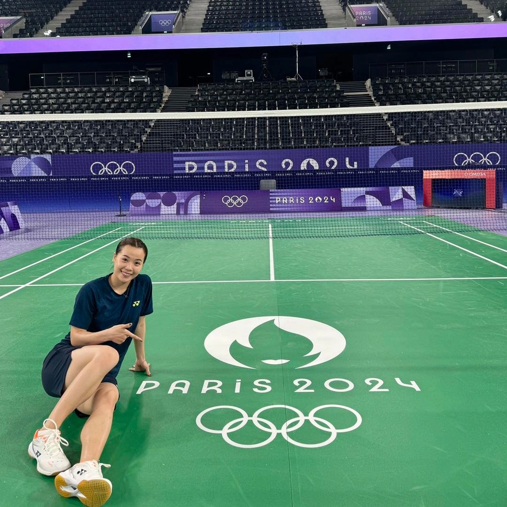 Hot girl cầu lông thắng áp đảo đối thủ gây sốt tại Olympic 2024 - 2 Hot girl cầu lông thắng áp đảo đối thủ gây sốt tại Olympic 2024 - 2