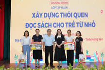 Vì sao cần xây dựng văn hóa đọc cho trẻ ngay từ khi còn nhỏ?