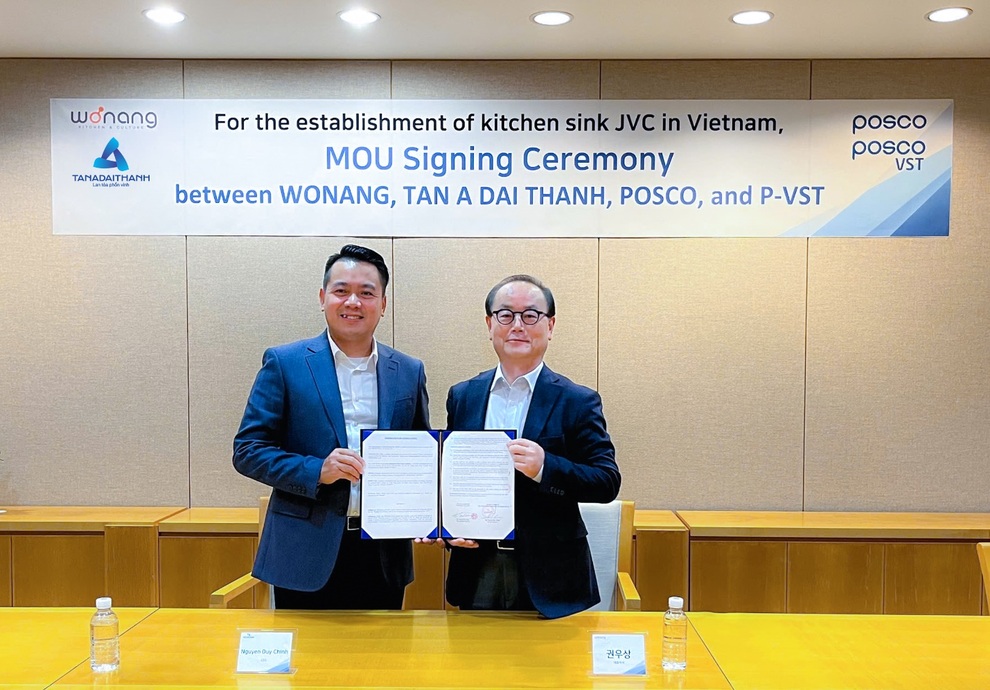 Tân Á Đại Thành bắt tay Wonang: Nâng tầm trải nghiệm bếp Việt với chuẩn mực Hàn Quốc - 1 Tân Á Đại Thành bắt tay Wonang: Nâng tầm trải nghiệm bếp Việt với chuẩn mực Hàn Quốc - 1
