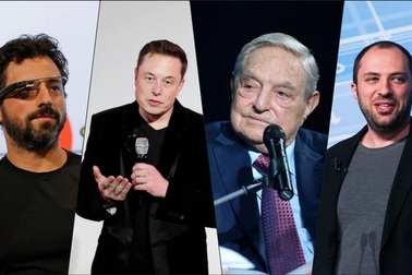 13 tỷ phú nhập cư nổi tiếng của Mỹ