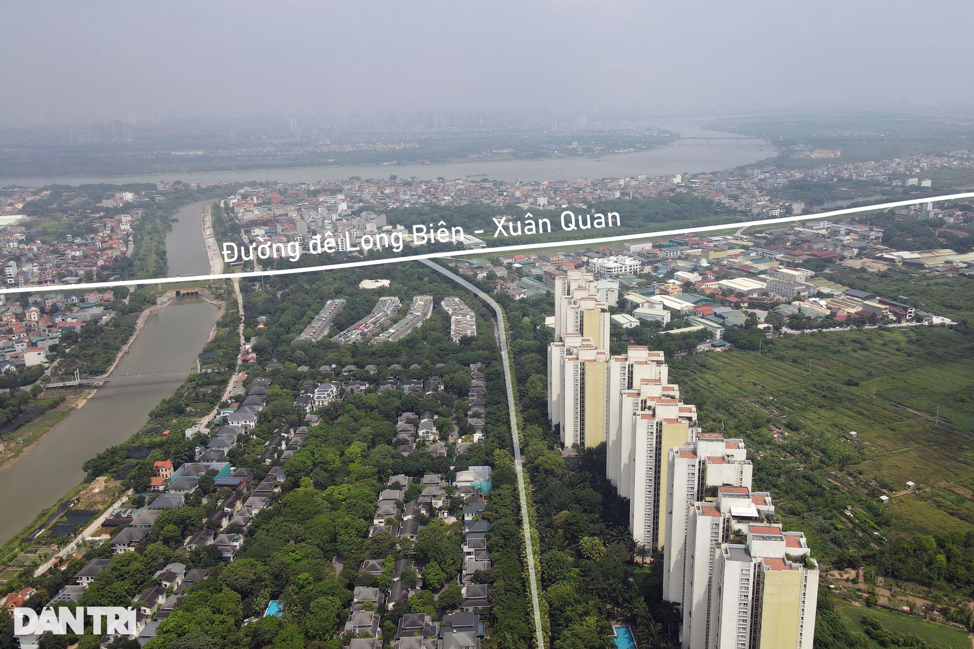 Toàn cảnh tuyến đường quy hoạch nối 2 siêu đô thị phía đông Hà Nội - 4 Toàn cảnh tuyến đường quy hoạch nối 2 siêu đô thị phía đông Hà Nội - 4